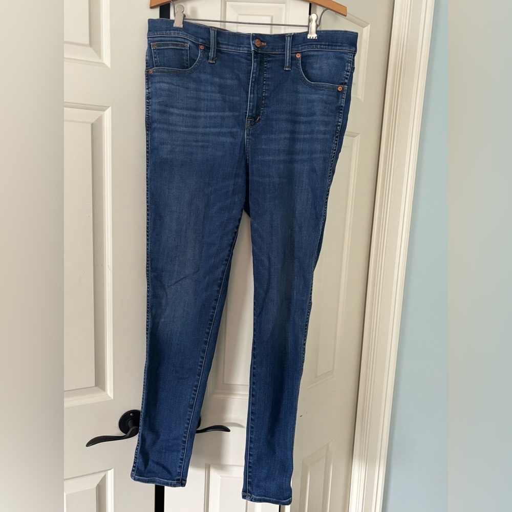 MADEWELL Medium Blue Skinny Jeans